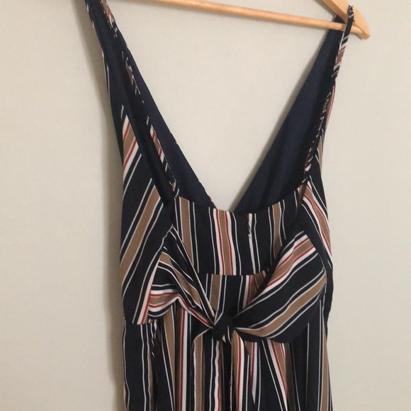 Wide leg stripped jumpsuit - Picture 4 of 4